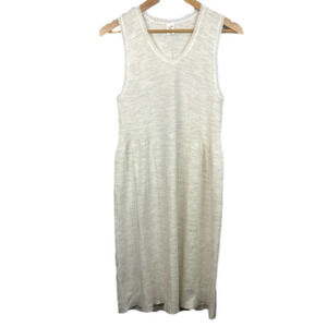 INTIMO • Italian Wool Blend Cottage Core Sleeveless Knit Dress